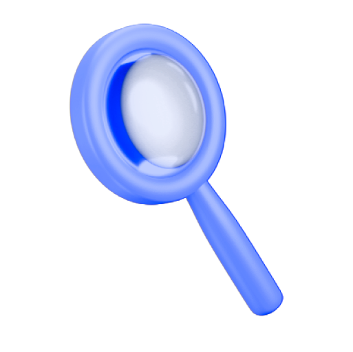 Лупа - символ поиска по карте в приложении Сами